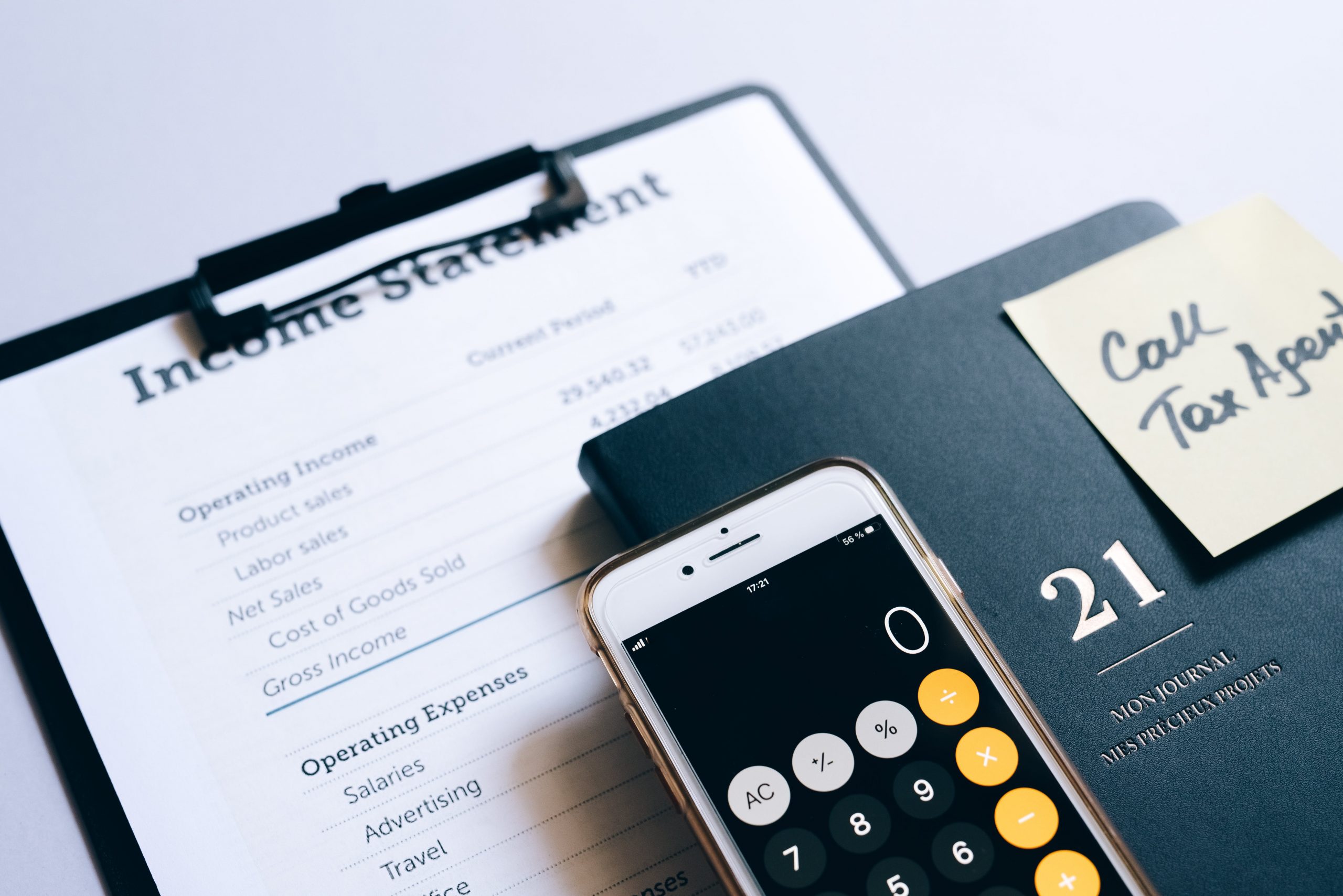 Income statement and calculator