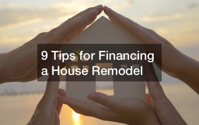 X Tips for Financing a House Remodel